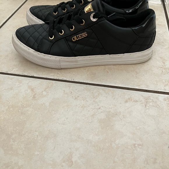 GUESS Black Quilted Sneakers - Picture 3 of 3